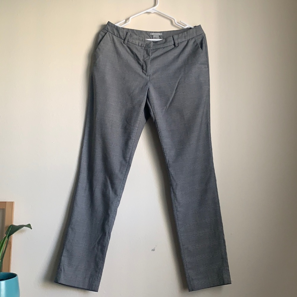 Gray slacks
